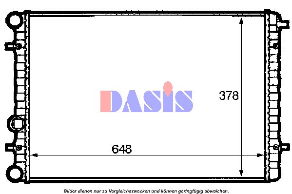 AKS DASIS Radiators, Motora dzesēšanas sistēma 040530N